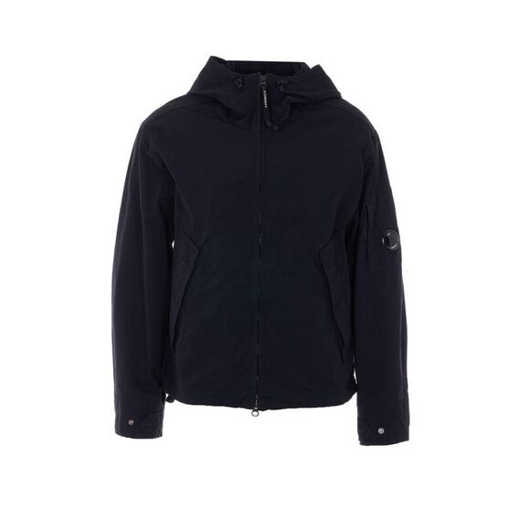 C.P. Company Men Lens Logo Twill Hooded Jacket